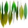 Spring Leaves & Driftwood Glass Chime (Wind Chimes)