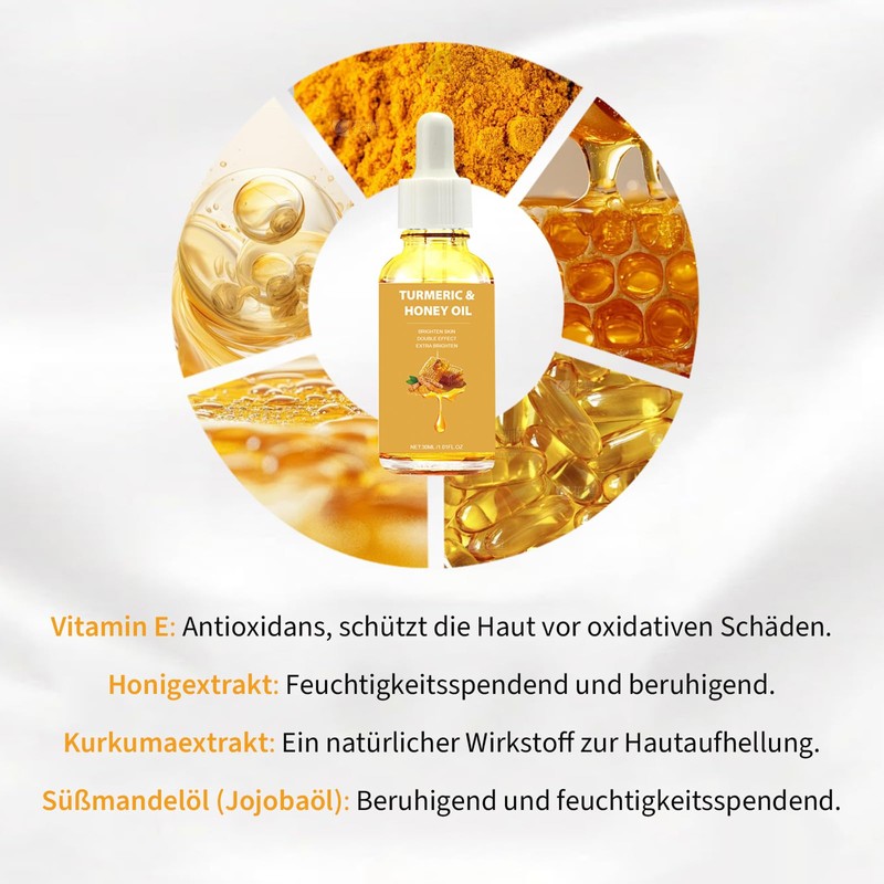 Soleneva Turmeric and Honey Body Essential Oil