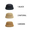 Basic Ench Washable Braid Roll Cap, Washable, Hat, No Brim,