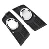 2pcs Front Fog Light Lamp Cover 25778388 Bezel Chrome Trim