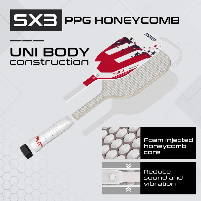Wowlly Pickup Racket 12K Carbon Fiber Pickup Racket Polypropylene SX3