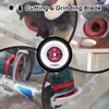 FOCSTOL Diamond Glass Cutting Disc - 3pcs 3''(75mm) Diamond Saw