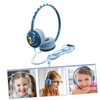 KONTONTY Dinosaur Shape Wired Headphones for Gaming Comfortable Over Ear