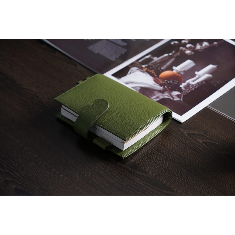 Moterm Leather Cover for A6 Notebook - Fits Hobonichi Cousin,