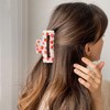Strawberry Hair Claw, Strawberry Claw Clip, Fruit Clips, Summer Fruit