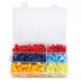 Unbranded 240 Conectores De Cable Terminales Electricos T-Tap Self-Stripping Splice Nylon