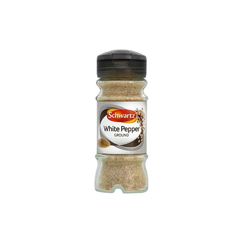 Schwartz Ground White Pepper (34g) - Pack of 2