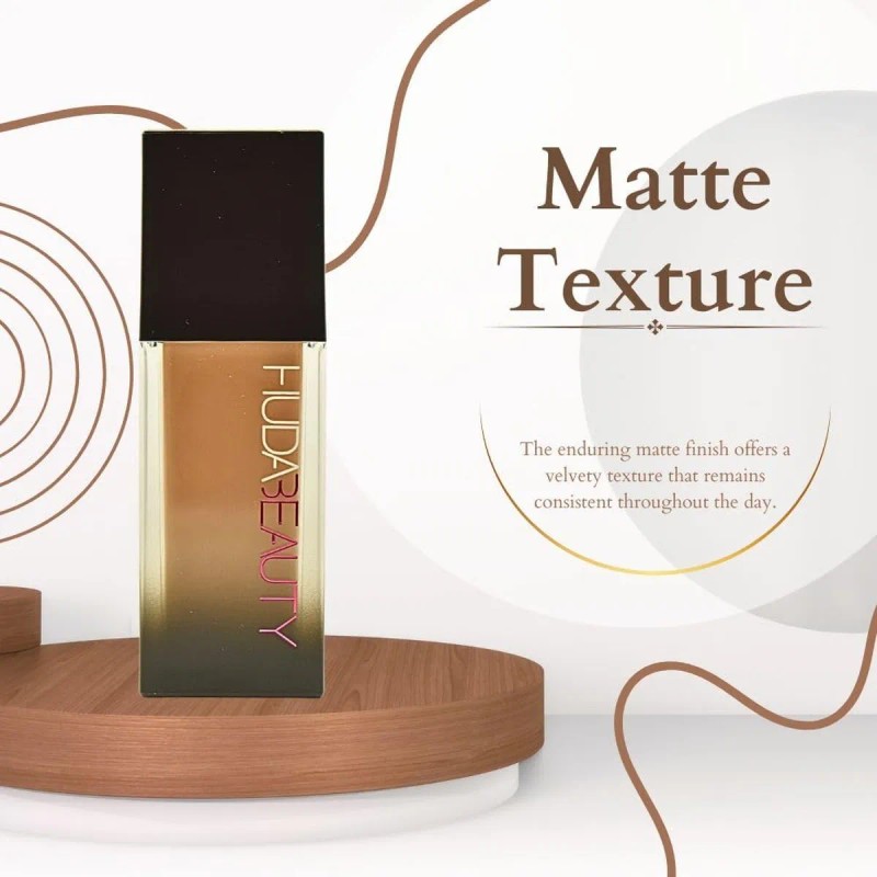 Hudabeauty Base Luminosa Mate Huda Beauty 200b Shortbread Ma
