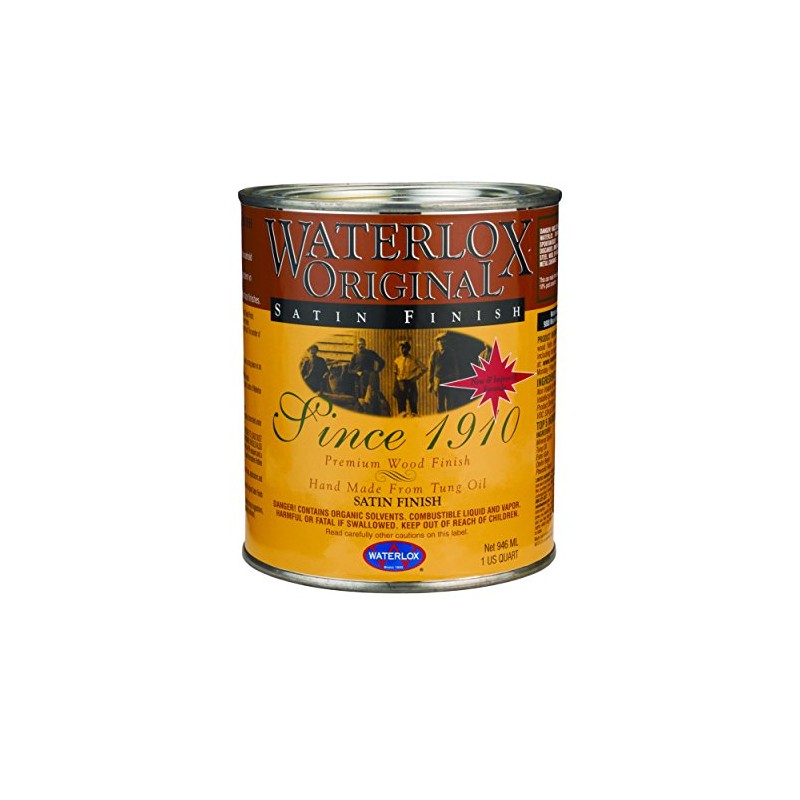 Waterlox TB 6044 Original Satin Finish, Quart, 32 Fluid Ounces