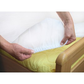 Geschenke mit Namen 1305 Mattress Protector Moisture Protection, 1, Polypropylene, White, 200 x 98 x 1 cm