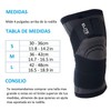 Elite Fitness - Par de rodilleras de compresion marca ,
