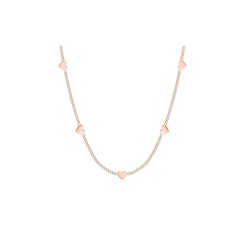 Tamaris Heart Necklace, Stainless Steel, none