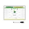 Cornhole 32 Team or Player Double Elimination Seeded Reusable Tournament