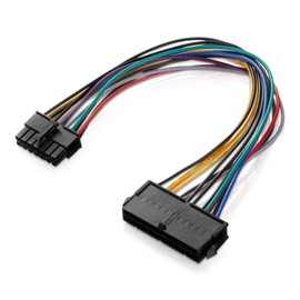 conecto CC20015 ATX Power Adaptor for Lenovo Medion 14-Pin Motherboard Black