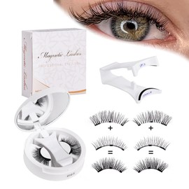 Tomedeks Magnetic lashes, Magnetic eyelashes with applicator, Magnetic eyelashes natural look, Natural eyelashes