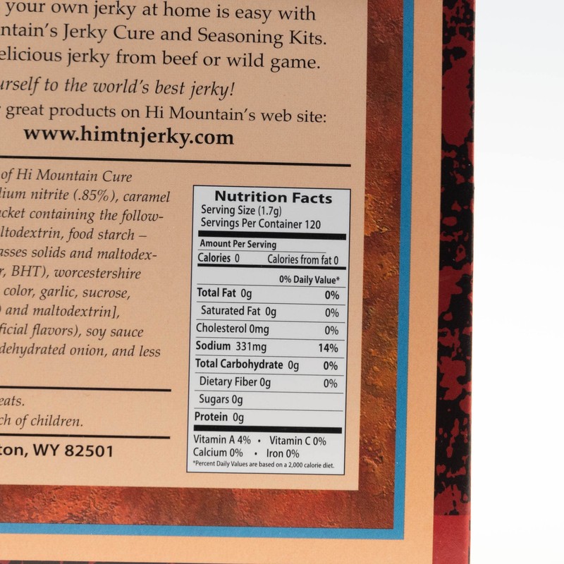 Hi Mountain Jerky Seasoning and Cure Kit | BOURBON BBQ