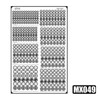 Model Kit Detail-Up Etching Plate MX049 - Gundam / 모식완조 디테일업 에칭 플레이트 MX049 - 건담