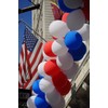 50pcs Red White Blue Balloons King Charles III Coronation Party