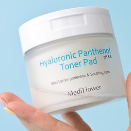 Mediflower Hyaluronic Panthenol Toner Pads 180ml 60 sheets - 1.Hyaluronic Toner Pads 180ml 60 sheets / 메디플라워 히알루로닉 판테놀 토너 패드 180ml60매 - 1.히알루로닉 토너패드 180ml 60매