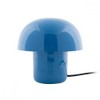 [DL] Table Lamp Fat Mushroom Mini Enamel Bright Blue