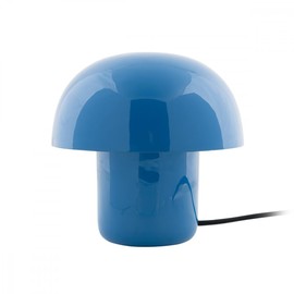 [DL] Table Lamp Fat Mushroom Mini Enamel Bright Blue