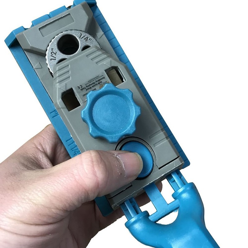 KATSU Pocket Hole Jig Drill Guide Wood Working Hole Drilling