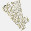 Desgin Arm Sleeve (White/Gold, Large)