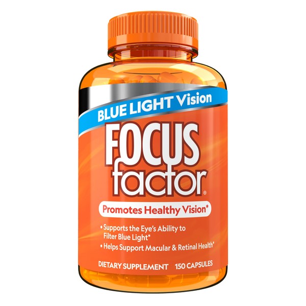 Focus Factor Blue Light Formula (150 Count) - Eye Vitamins