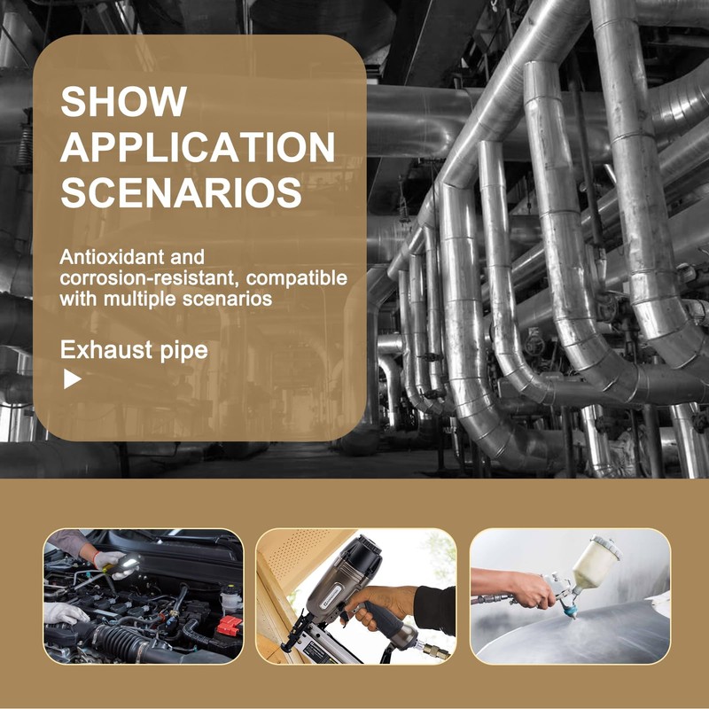 2-Way Compressed Air Distributor with Copper Couplings, Compressed Air Accessories,