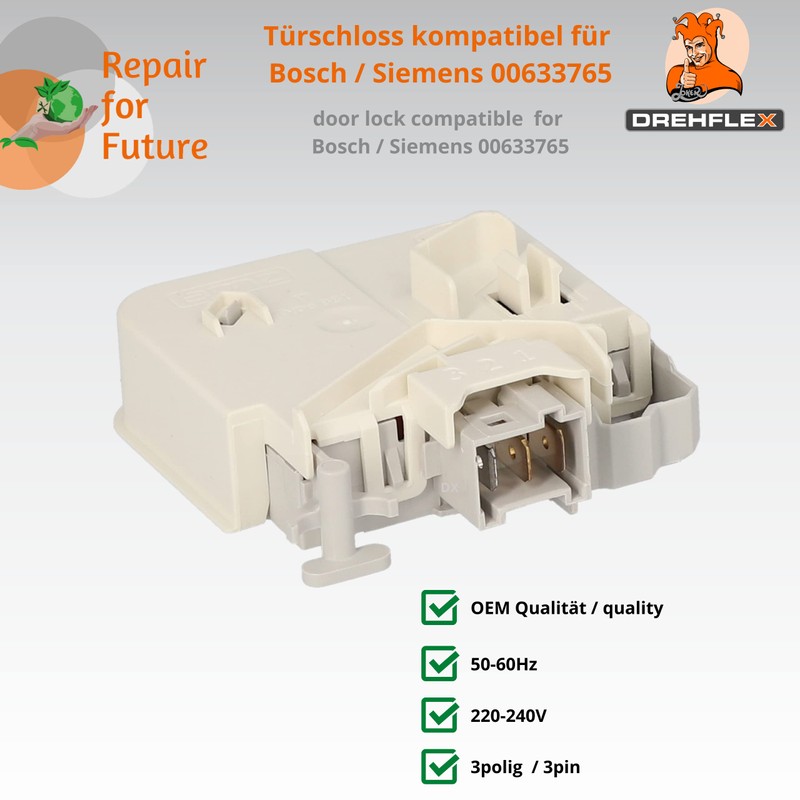 DREHFLEX - Door Lock / Lock EMZ Type 881 Compatible