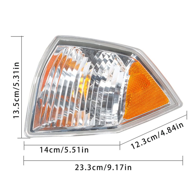WFLNHB Front Side Marker Light Replacement for Compass 2007 2008