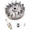 JJing Flywheel 590544 Compatible with Briggs & Stratton 08P502 093J02