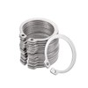 sourcing map 40mm External Circlips C-Clip Retaining Shaft Snap Rings