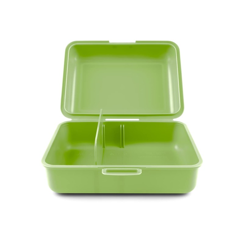 Baagl T-Rex Lunch Box - Green, Dinosaur, School, Camping, Family