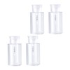 Baluue 8pcs Portable Travel Bottles Press Pump Empty Lotion Containers