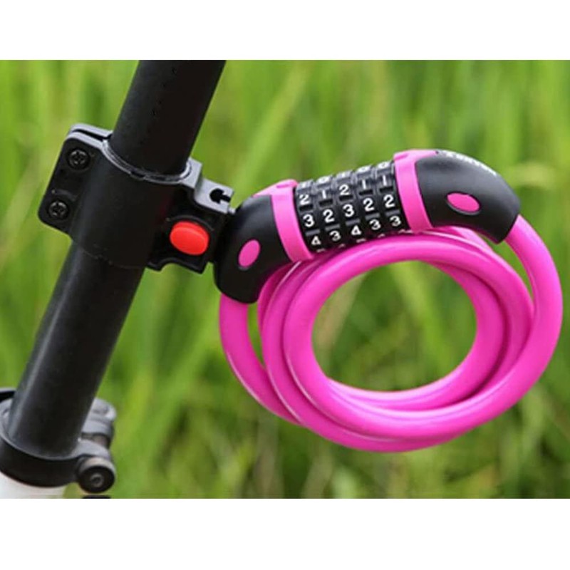 Bike Lock, GoFriend Bicycle Lock High Security 5 Digit Resettable
