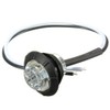 Ricoy 3/4" Round White LED Front Rear Side Marker Indicators