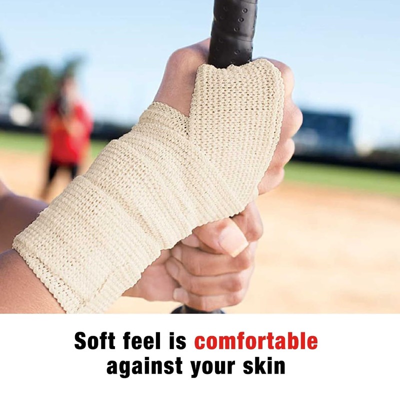 ACE 3 Inch Self-Adhering Elastic Bandage – Beige, No Clips