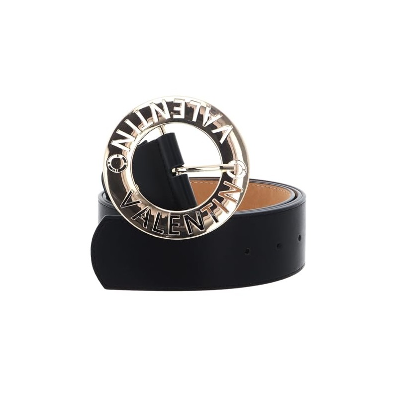 VALENTINO Hampton Pin Buckle Belt W85 Nero/Oro - Can be
