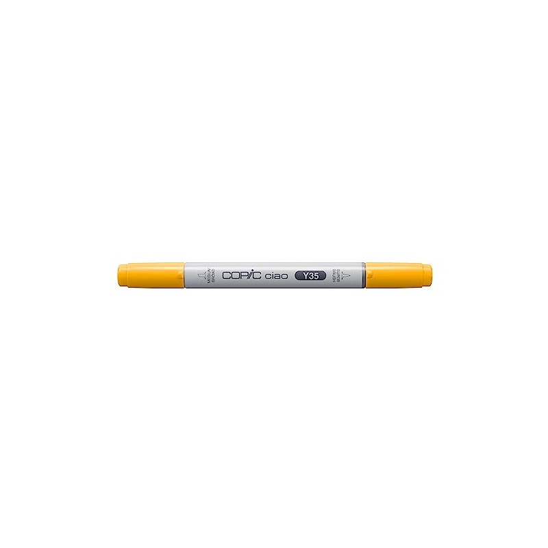 COPIC Ciao Coloured Marker Pen - (Y-35) Maize, For Art