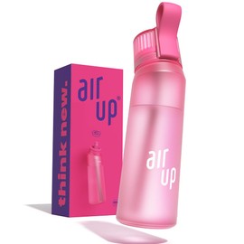 air up 22oz Hot Pink Water Flask - Sugar Free Flavored Water Bottle with Straw