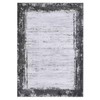 WESTLOOM Bordered Modern 8x10 Rug Machine Washable Area Rug Non-Slip