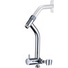 G-Promise All Metal Shower Diverter with Low Handheld Holder, 3-Way