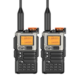 2 Pack QUANSHENG UV-K5 8 Radio DTMF Walkie Talkie with NOAA Weather Forecast Type-c Charging Dual Band UV-K6 Upgede Version UV-K5 Two Way Radio