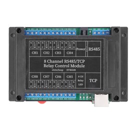 Relay Module 8 Channel 6 Instructions Internal Circuit Protection Relay Control Board with Shell DC12V