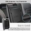 Neepiar Center Console Armrest Leather Cover Compatible with 2023 2024