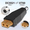 New Upgraded XT60 Connector XT60 Female to DC 5521 Male