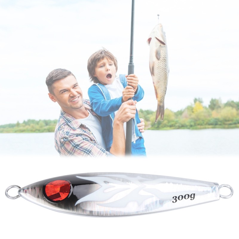 Night Light Slow Shake Luminous Artificial Iron Plate Bait Sea