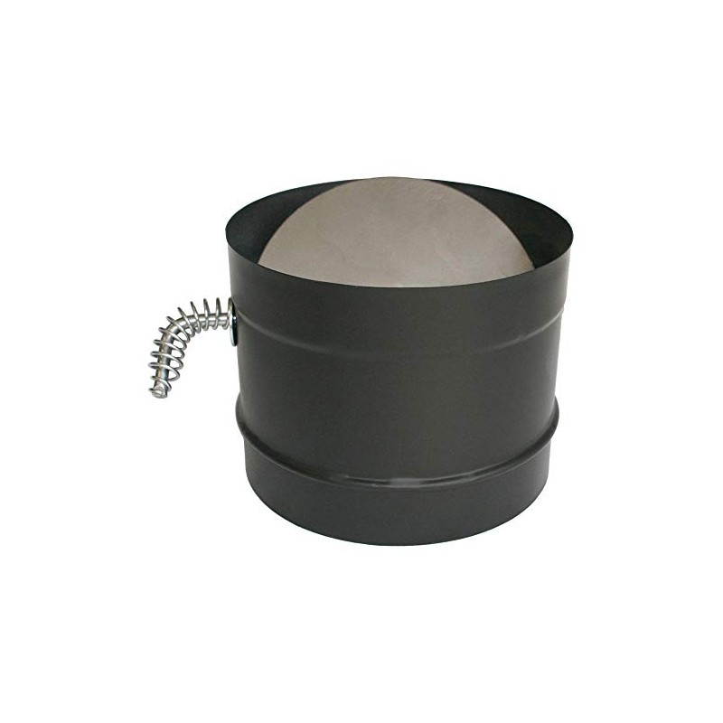 Chimney 69128 6 Inch Dura-Vent DVL Double-Wall Stove Adaptor With