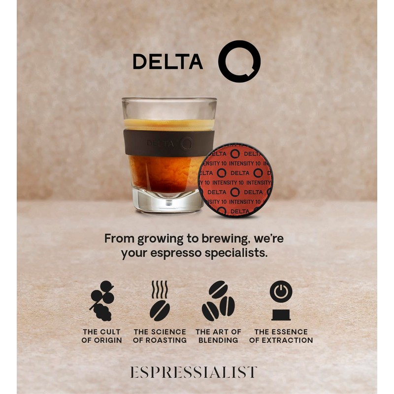 Delta Q Quick Espresso Capsule Machine – Compact Size –